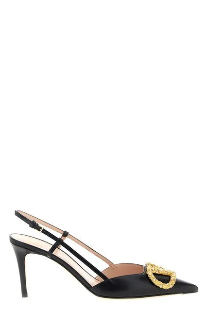 Slingback VLogo Signature - Black
