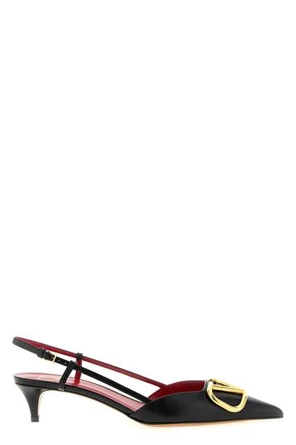 Slingback VLogo Signature - Black