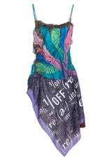 Slip Scarf dress Multicolor Size
