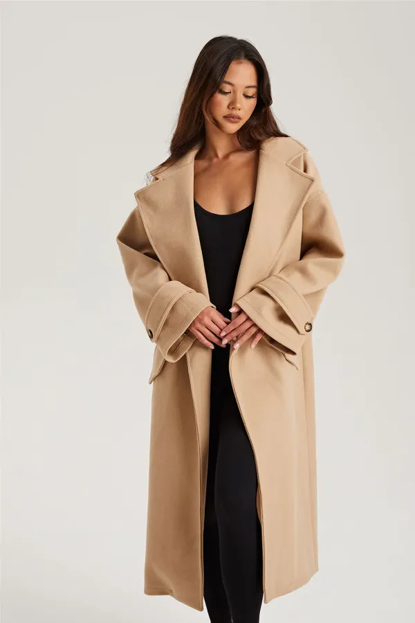 Slouchy Car Coat