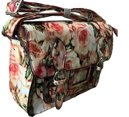 Small Floral Satchel Style Shoulder Bag Small Floral Satchel Style Shoulder Bag