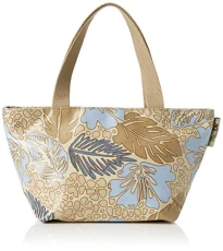 Small Oilcloth Women’s Girl’s Trendy Fashionable Zipped Hand Bag Shoulder Tote Shopping Day Bag - Plein Air