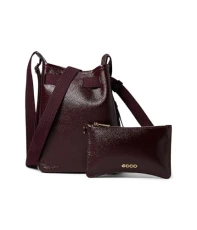 Small Sail Bag, Burgundy Pebbled Leather, Burgundy Pebbled Leather, Small