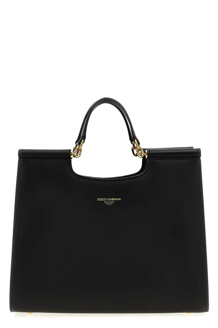 Small Sicily shopping bag - Black
