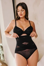 Smooth Talker Black Shapewear Bodysuit Smooth Talker Black Shapewear Bodysuit