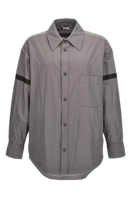 Snap Front overshirt - Gray