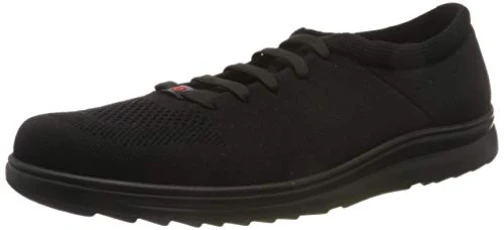 Sneaker, Allegro mens, Black, 7.5 UK Sneaker, Allegro mens, Black, 7.5 UK