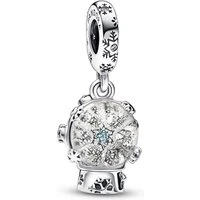 Snowflake Snowglobe Dangle Charm