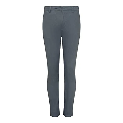 So Denim SD020 Mens Adam Slim Chinos - Slate - 40 Regular