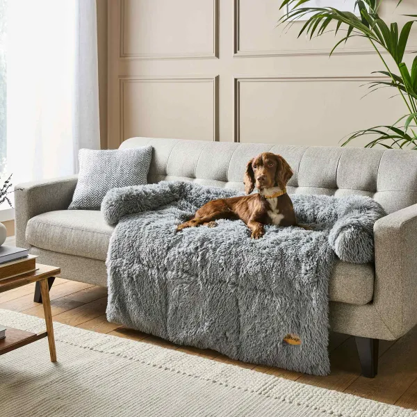 Sofa Pet Bed - Small - Grey
