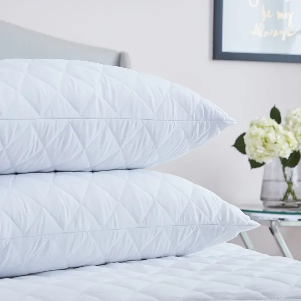 Soft as Silk Pillow Protector Pair - Black