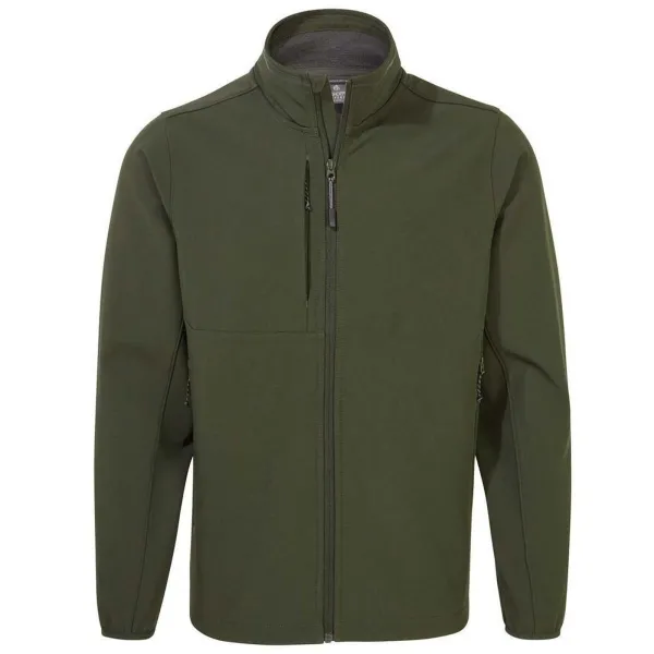 Soft Shell Jacket Expert Basecamp Polyester Dark Cedar - Green
