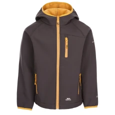 Soft Shell Jacket Kian Polyester Dark Grey