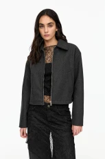 Soft Touch Cropped Jacket