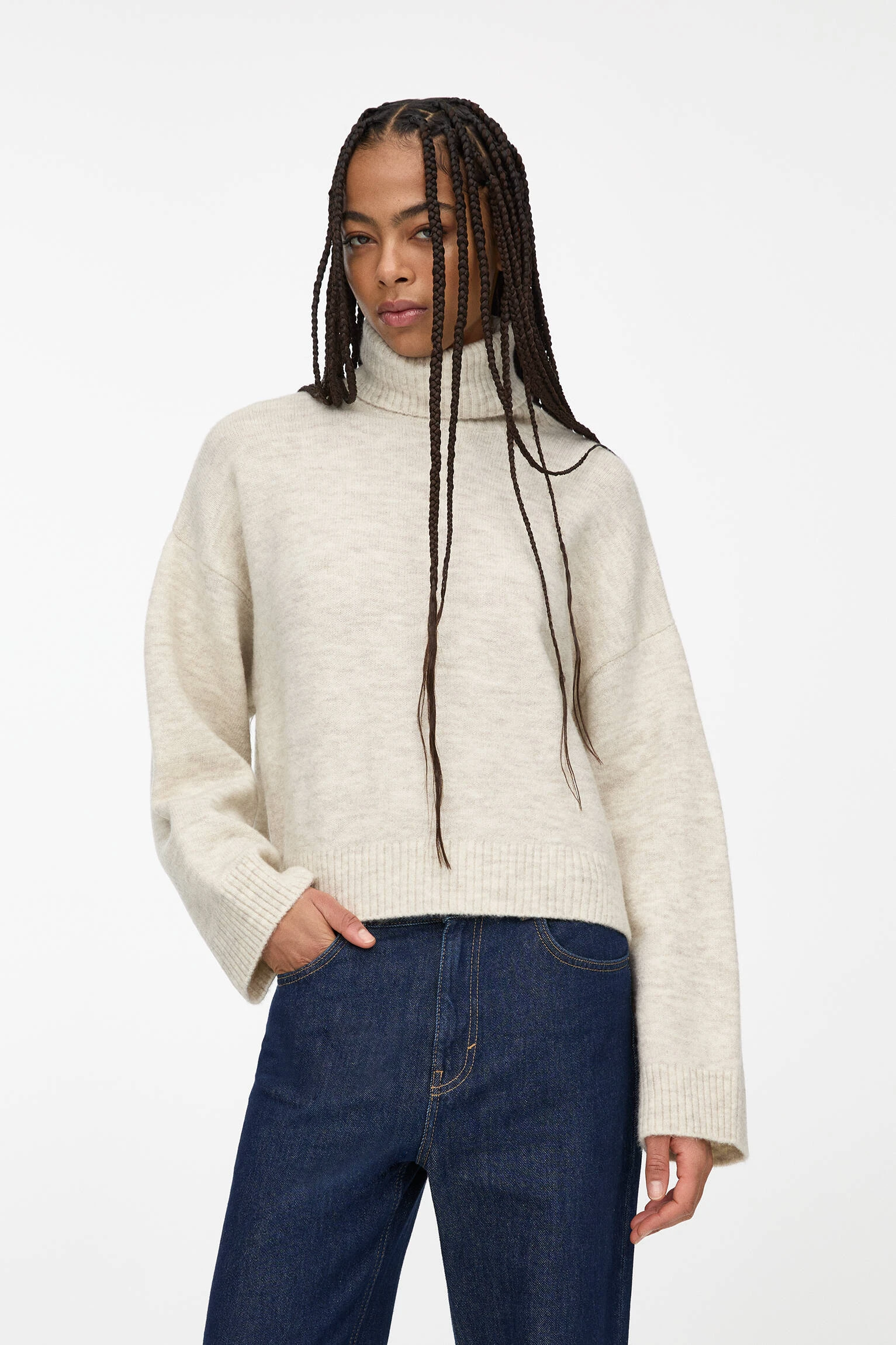 Soft Touch High Neck Jumper