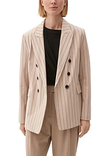 s.Oliver Bernd Freier GmbH & Co. KG Women's Blazer, Brown, 12