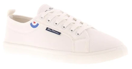 Southside Mens Canvas Shoes White 9 UK