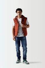 Space Gilet - Red Ochre