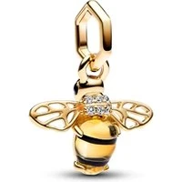 Sparkling Bee Dangle Charm