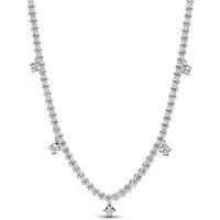 Sparkling Drop Necklace - 43cm