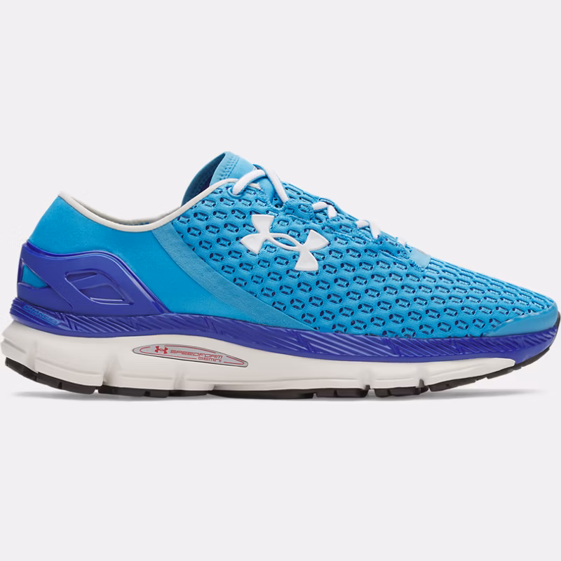 SpeedForm Gemini Unisex Running Shoes Ether Blue / Royal / Halo Gray 55