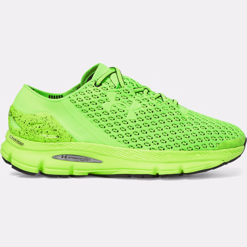 SpeedForm Gemini Unisex Running Shoes Hyper Green / Black / Hyper Green 65