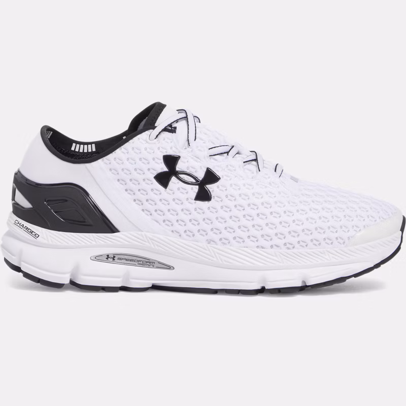 SpeedForm Gemini Unisex Running Shoes White / White / Black 85