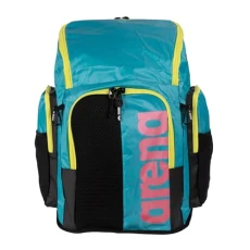 Spiky III Backpack 45 Swimming Athlete Sports Gym Rucksack Large Training Gear Equipment Swim Bag for Men and Women, 45 Liters, Peacock