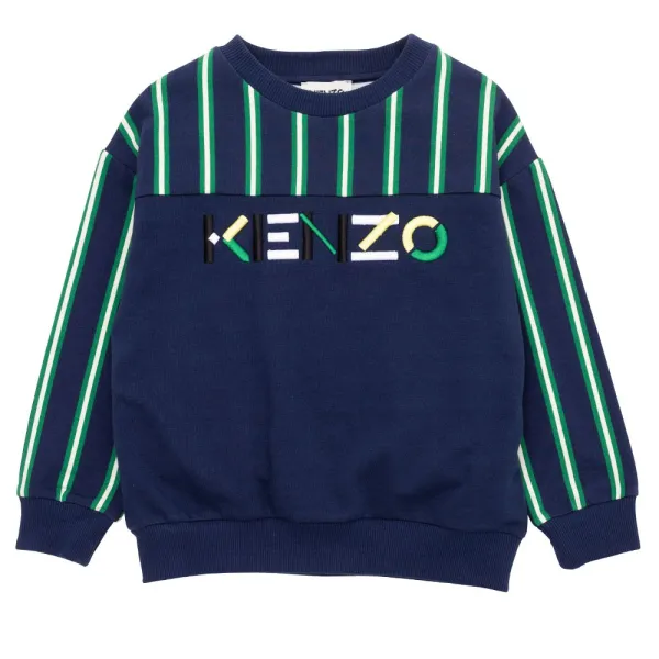 Split Stripe Sweatshirt