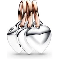 Splitable Family Generation Hearts Triple Drop Charm