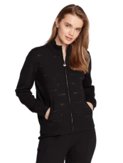 Sport Cardigan TF2104 MA63M Black Regular Fit