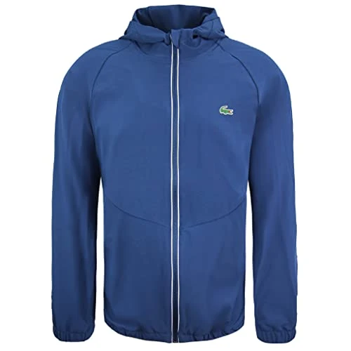 Sport Novak Djokovic Long Sleeve Mens Blue Zip Up Jacket BH1803 EN4