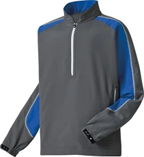Sport Windshirt (S, Charcoal/Royal)