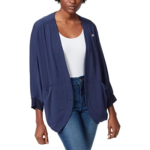 Sport Womens Zaylee Knit Dolman Sleeve Cardigan Sweater, Cosmos, S