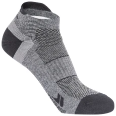 Sports Socks Enclose Polyester Grey Melange