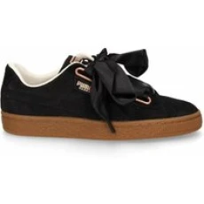 Sports Trainers for Women Puma  Basket Heart Corduroy Black