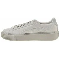 Sports Trainers for Women Puma Basket Platform Reset White