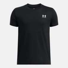 Sportstyle Boys Short Sleeve Black / White YSM ( 54 in)