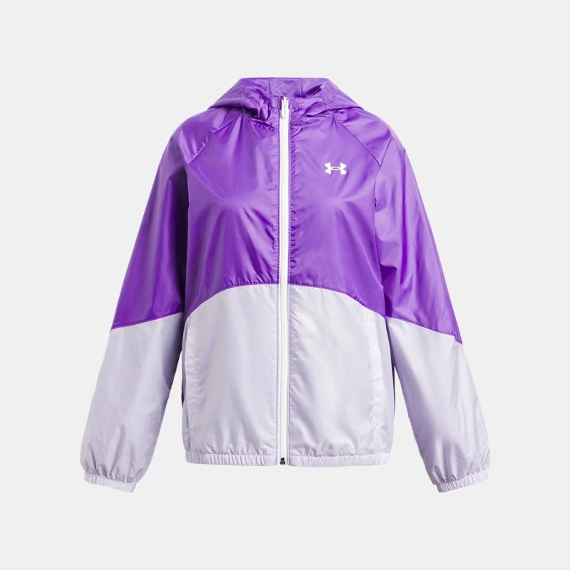 SportStyle Girls Windbreaker Lavish / Salt Purple / White YXS ( in)