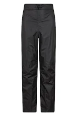 Spray Mens Waterproof Overtrousers - Lightweight Ripstop Rain Pants with Half Zip Side Legs - for Autumn, Winter & Outdoors Black M Spray Mens Waterproof Overtrousers - Lightweight Ripstop Rain Pants with Half Zip Side Legs - for Autumn, Winter & Outdoors Black M