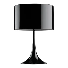 Spun Table Lamp Black