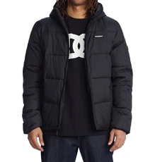 Square Up - Quilted Puffer Jacket for Men - Men Black Square Up - Quilted Puffer Jacket for Men - Men Black