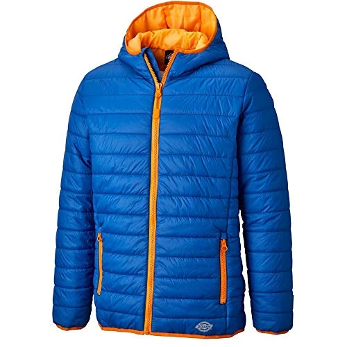 Stamford Puffer Jacket Royal Blue/Orange L