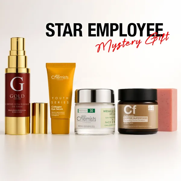 Star Employee Skin Renewal Beauty Mystery Gift Box - White