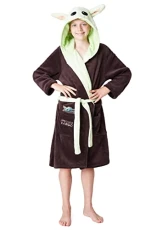 Star Wars Baby Yoda Kids Dressing Gown, The Mandalorian The Child Boys Robes (Brown/Green, 13-14 Years) Star Wars Baby Yoda Kids Dressing Gown, The Mandalorian The Child Boys Robes (Brown/Green, 13-14 Years)