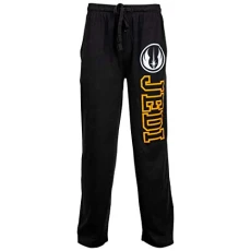 Star Wars Jedi Symbol and Text Unisex Sleep Pants Medium (32-34) Star Wars Jedi Symbol and Text Unisex Sleep Pants Medium (32-34)