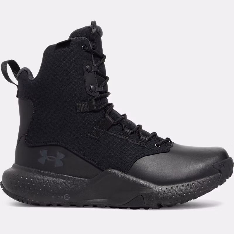 Stellar Zip Waterproof Mens Tactical Boots Black / Black / Anthracite - Black