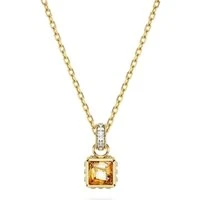 Stilla Gold + Yellow Square Necklace - 42.5cm