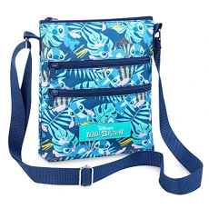 Stitch Bag, Women's Shoulder Bags, Girl Handbag Bag, Lilo and Stitch Gift Idea, Blue, One Size