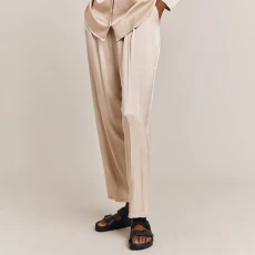 Stone Ella Trousers - Beige